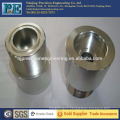 High precision cnc machining and electroplating nipple